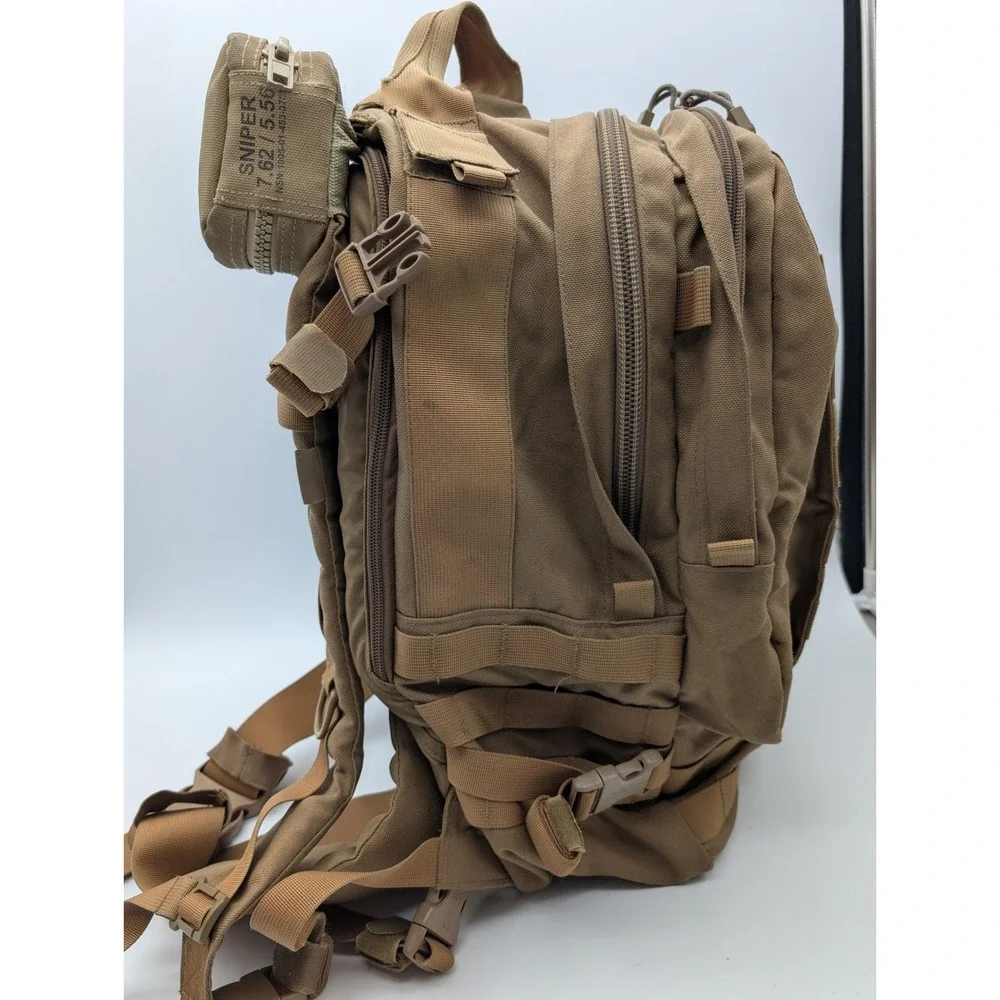 CamelBak HAWG Tactical Hydration Backpack Coyote Tan Cordura Military Bag READ!